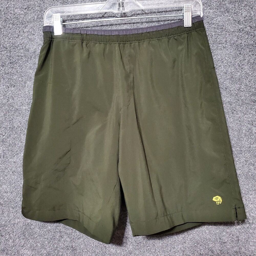 Mountain Hardwear Shorts Mens S Green Lined Lightweight Running Hiking Outdoor - Picture 11 of 11